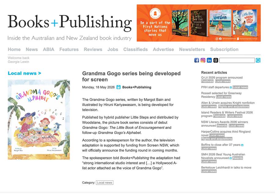 Grandma Gogo — children of the world illustration